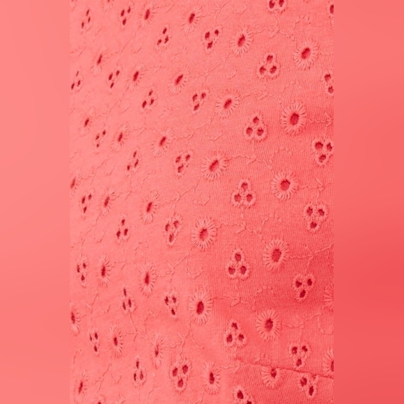 NWT Free People Puff Sleeve Eyelet Dress Size Large - Picture 7 of 10